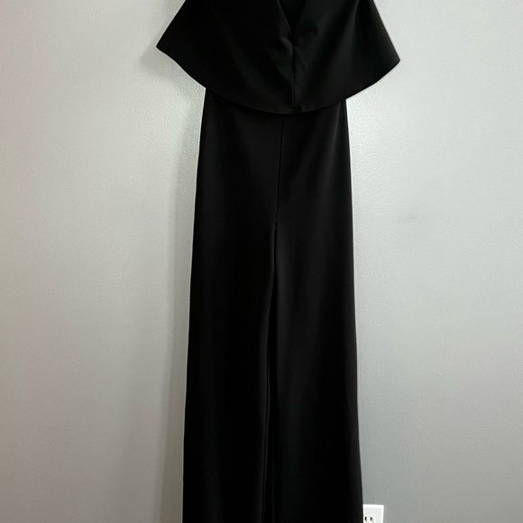 Lulus Power of Love Black Strapless Jumpsuit Size Extra Small - Picture 8 of 16